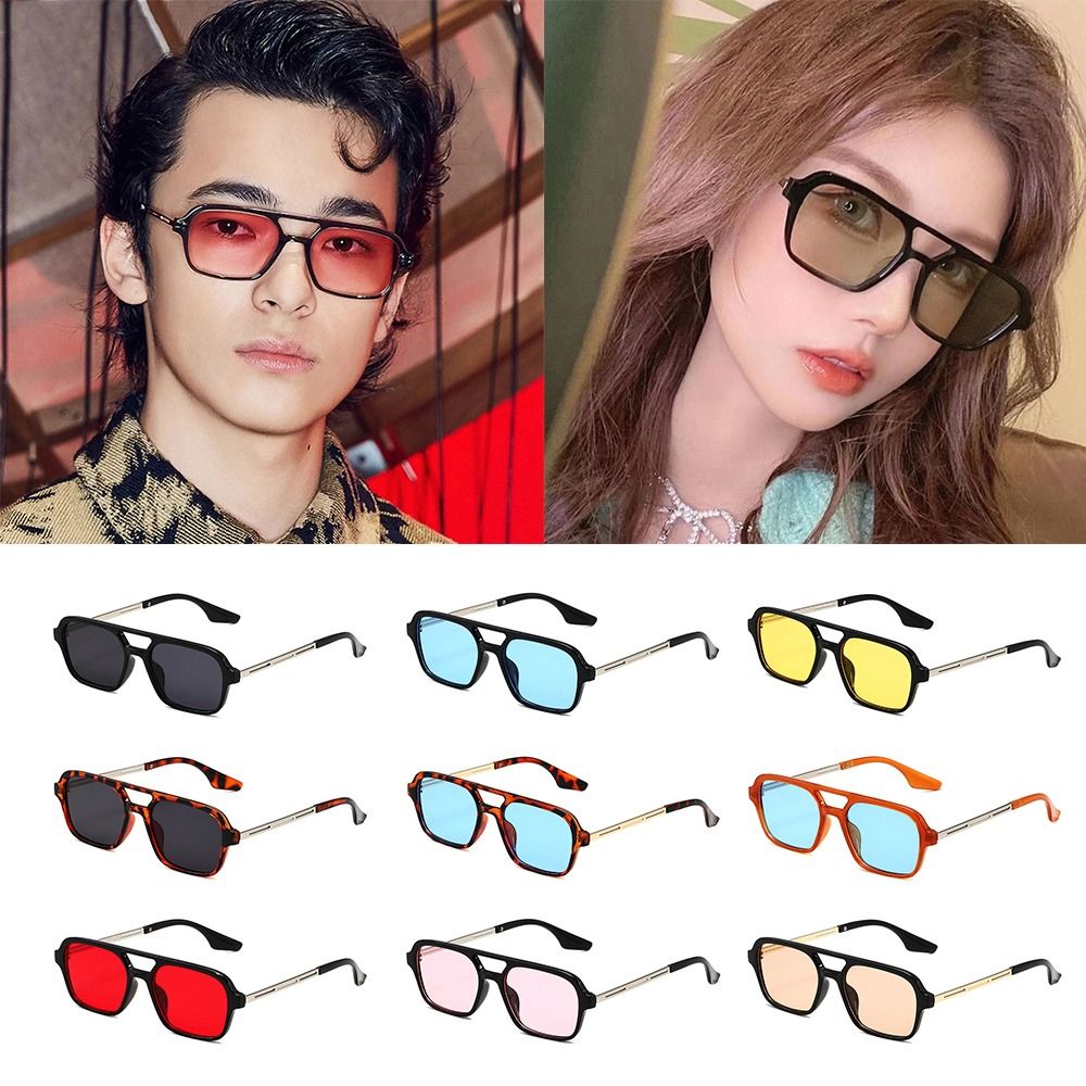 Fashion UV400 Protection Squar - огляд і ціна Men'S Fashion 70S