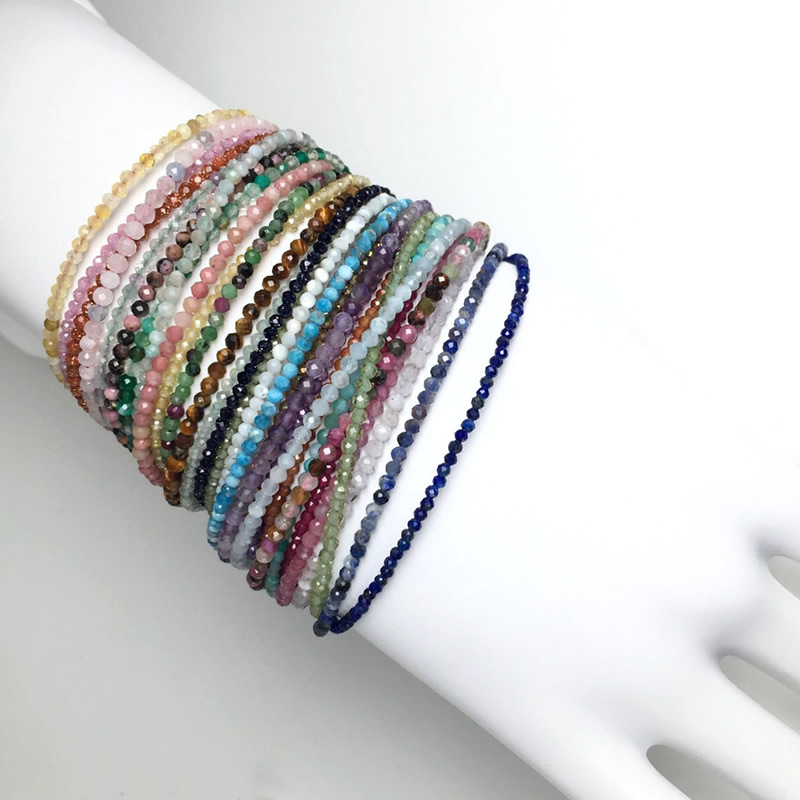Faceted Gemstones 2-3mm Beads  - огляд і ціна Amazon Men'S Fashion