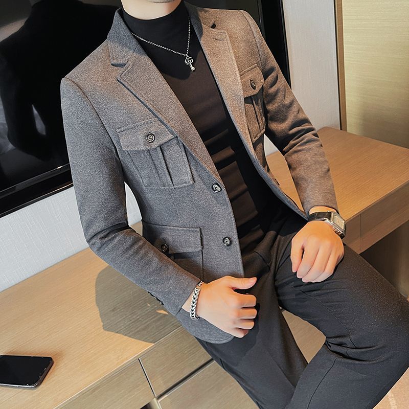 Fashion Light Luxury New Tweed - огляд і ціна Men'S Fashion Light Jacket