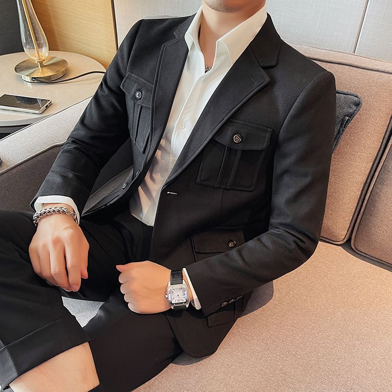 Fashion Light Luxury New Tweed - огляд і ціна Men'S Fashion Light Jacket