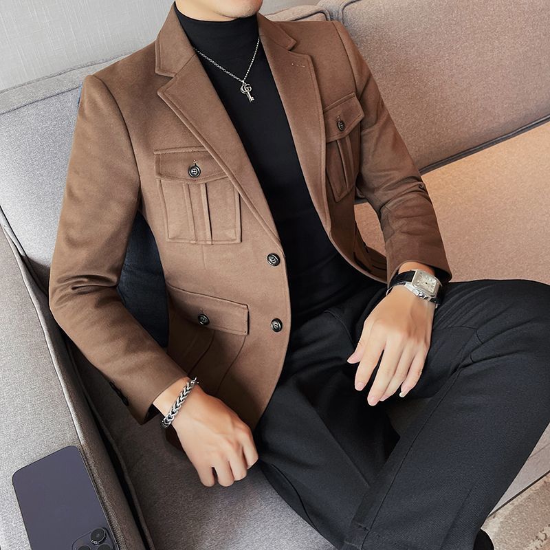Fashion Light Luxury New Tweed - огляд і ціна Men'S Fashion Light Jacket