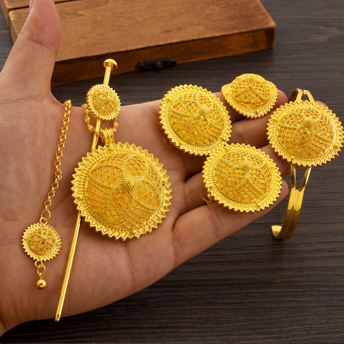 Africa Dubai Golden Color Jewe - огляд і ціна Dubai Men'S Fashion