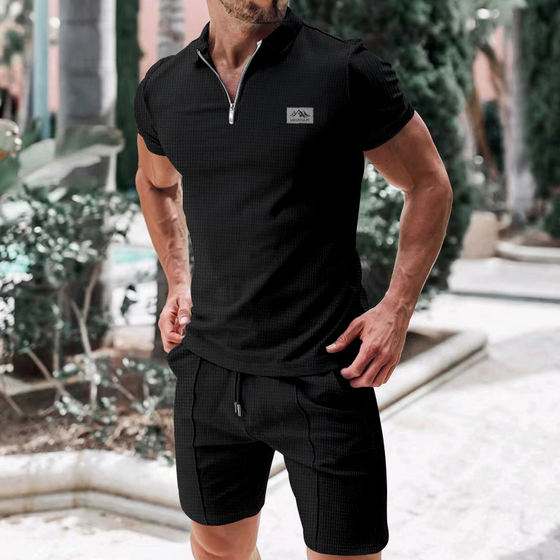 2026 New Men's European Style  - огляд і ціна Mens Fashion Zip Up