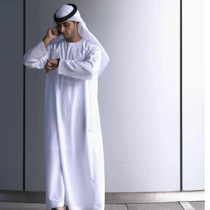 3PC Muslim Men Sets Abaya Robe - огляд і ціна Dubai Men'S Fashion