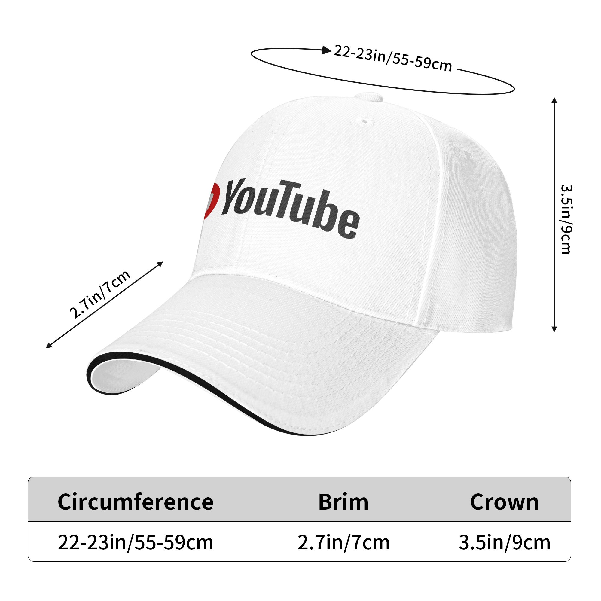 YouTube Sun Baseball Cap Summe - огляд і ціна Men Fashion Youtubers
