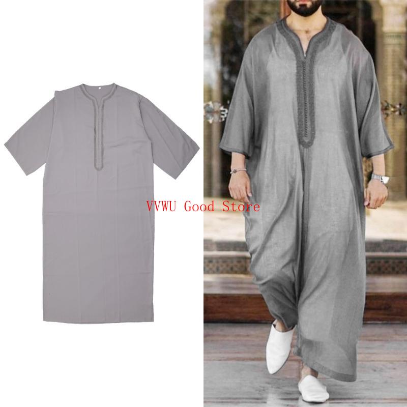 Men Islamic Arabic Kaftan Musl - огляд і ціна Dubai Men'S Fashion