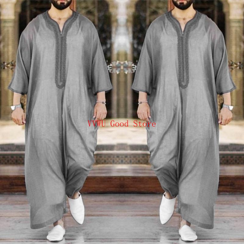 Men Islamic Arabic Kaftan Musl - огляд і ціна Dubai Men'S Fashion