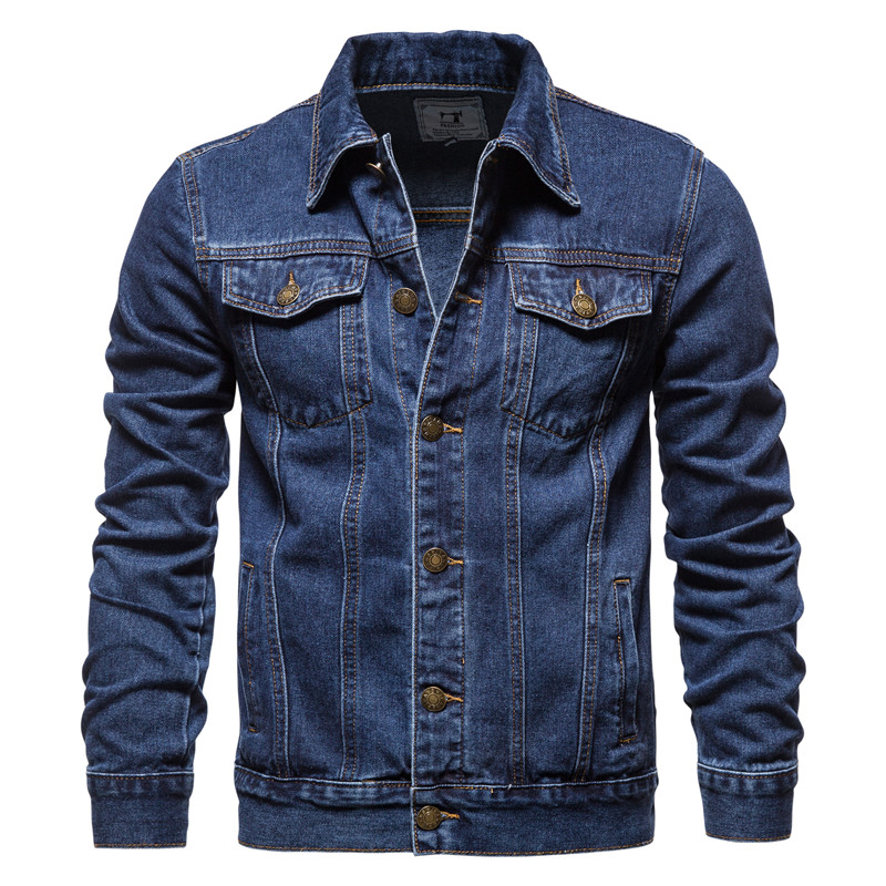 2025 Autumn Men Solid Denim Ja - огляд і ціна Men'S Fashion Pants 2025