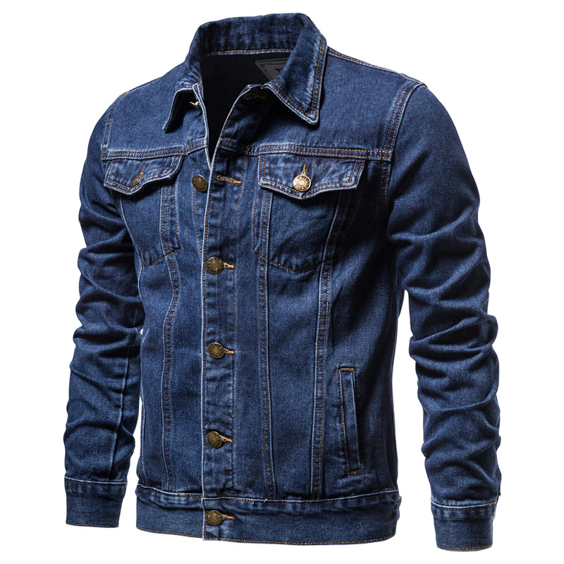2025 Autumn Men Solid Denim Ja - огляд і ціна Men'S Fashion Pants 2025