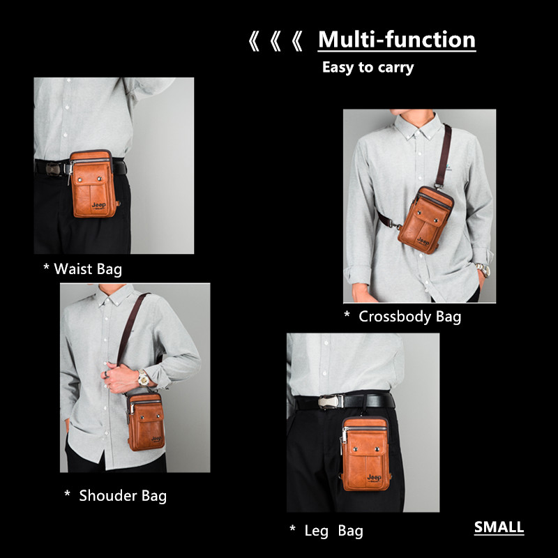 JEEP BULUO Small Multi-functio - огляд і ціна Fashion Harness Men