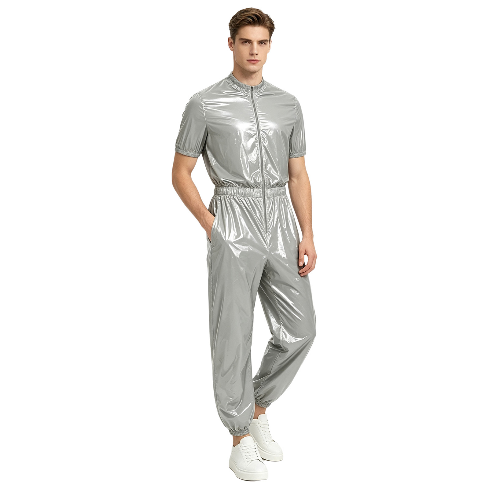Mens Waterproof One Piece Unit - огляд і ціна Mens Fashion Zip Up