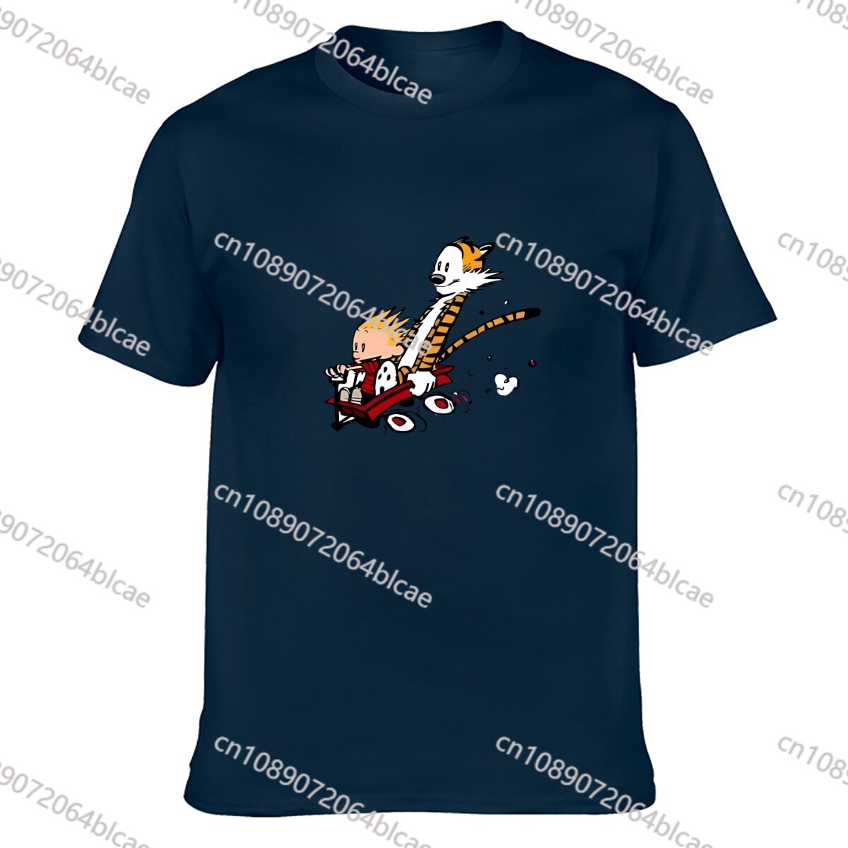 C-Calvin and H-Hobbes T Shirt  - огляд і ціна Mens Fashion Combination