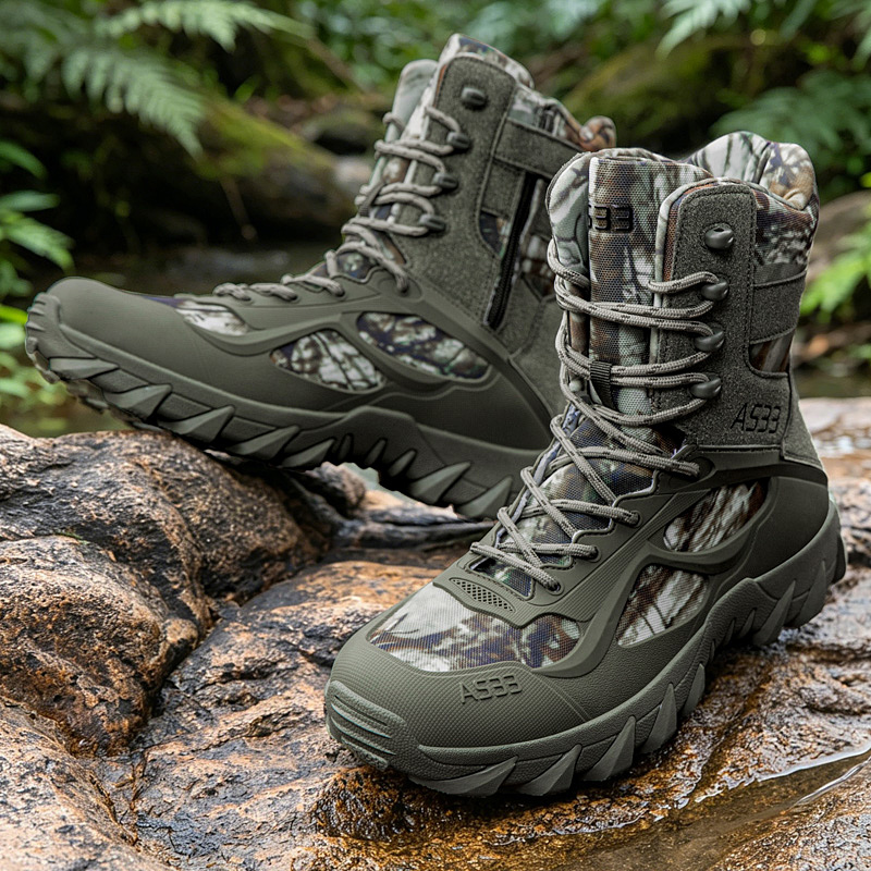 Men Tactical Boot Outdoor Ultr - огляд і ціна Mens Fashion Zip Up