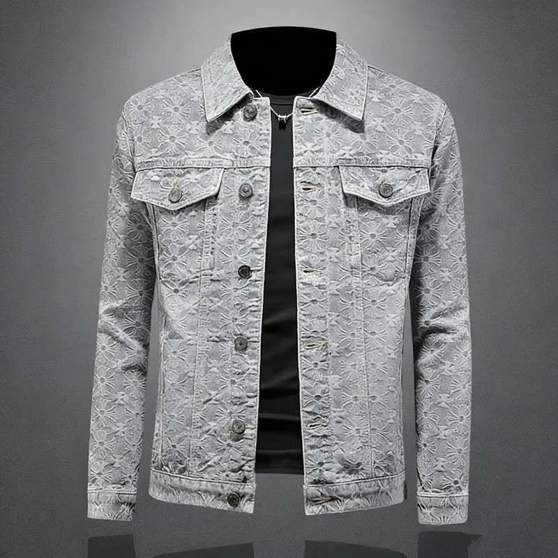American Style Light Color Den - огляд і ціна Men'S Fashion Light Jacket
