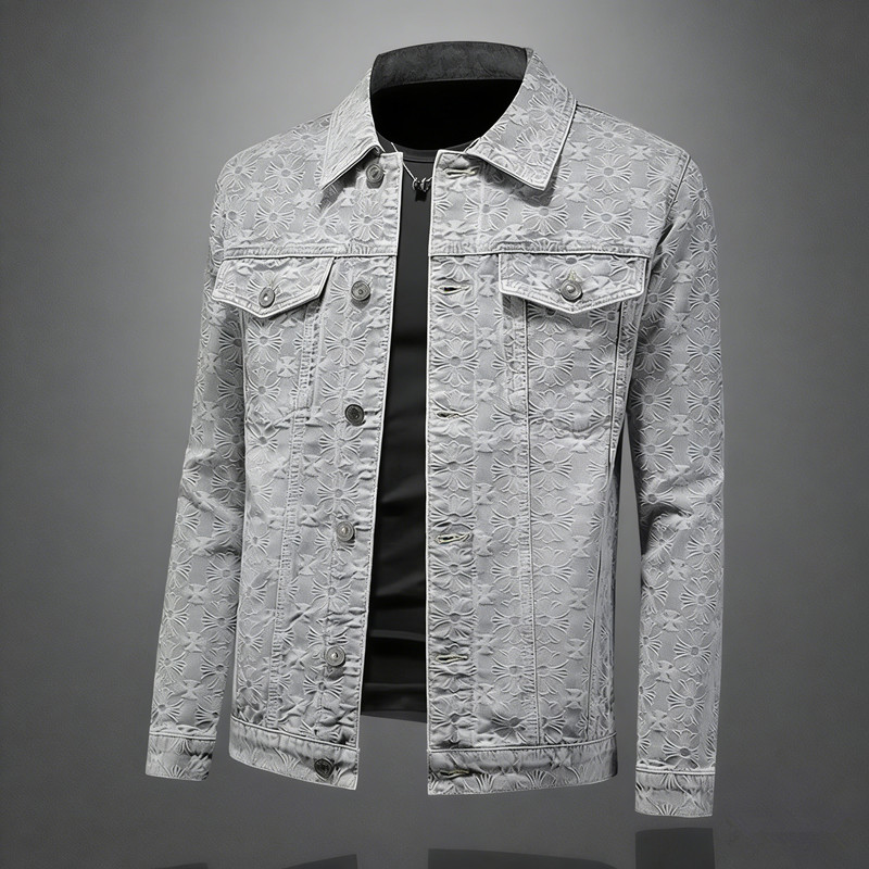 American Style Light Color Den - огляд і ціна Men'S Fashion Light Jacket