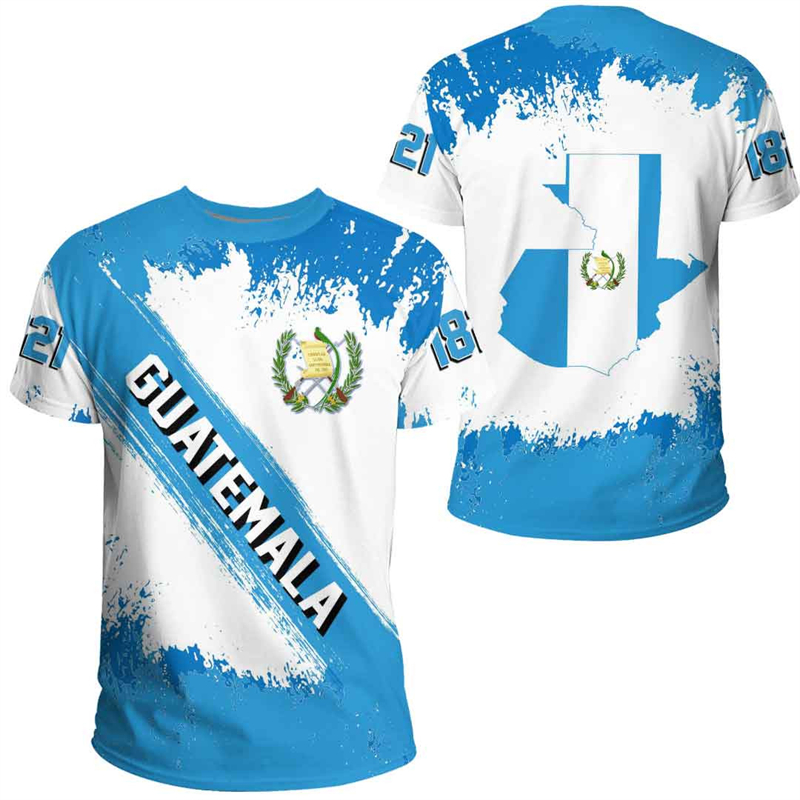 Guatemala Flag Map 3D Printed  - огляд і ціна Men'S Fashion Guatemala