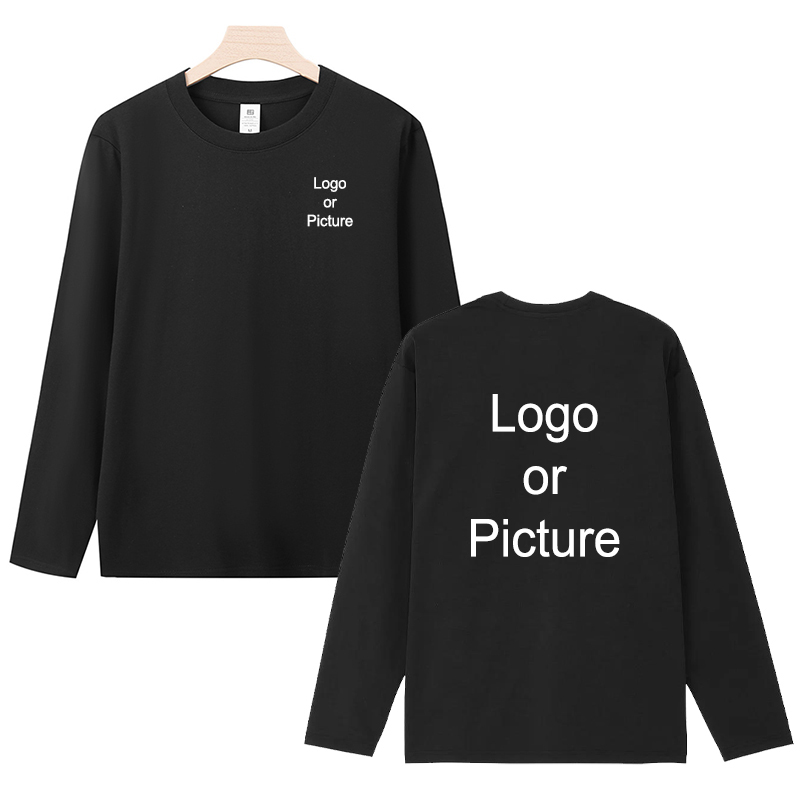 Customized Cotton Long Sleeve  - огляд і ціна Mens Fashion Casual