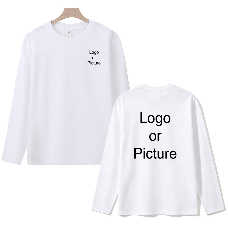 Customized Cotton Long Sleeve  - огляд і ціна Mens Fashion Casual
