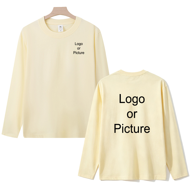Customized Cotton Long Sleeve  - огляд і ціна Mens Fashion Casual