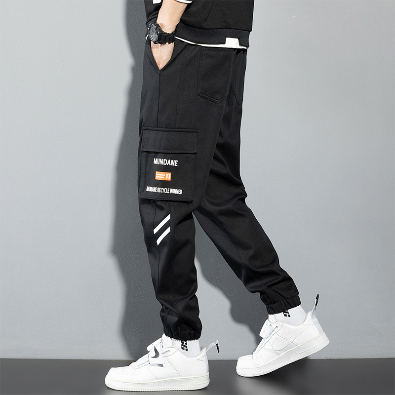 Orange Cargo Pants Men Hip Hop - огляд і ціна Mens Fashion Camo Pants