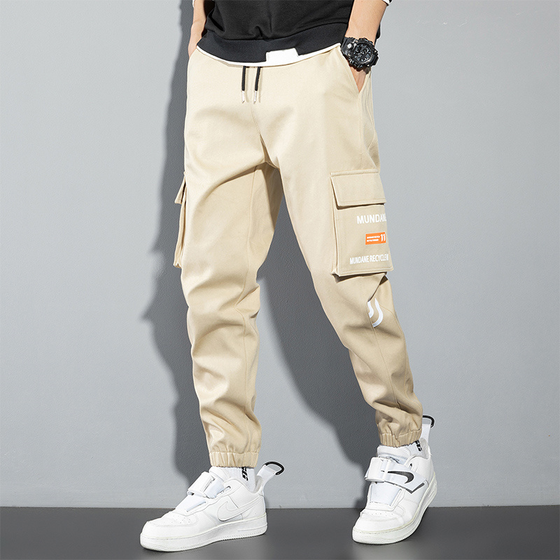Orange Cargo Pants Men Hip Hop - огляд і ціна Mens Fashion Camo Pants