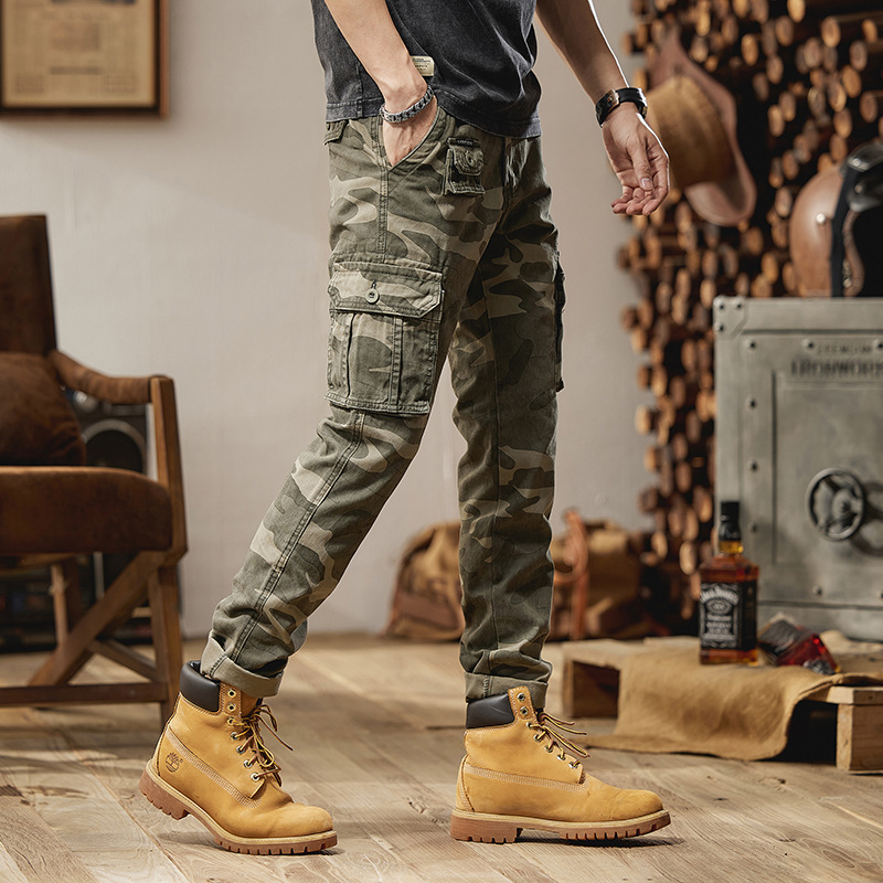 2025 Four Seasons Men's Fashio - огляд і ціна Mens Fashion Camo Pants