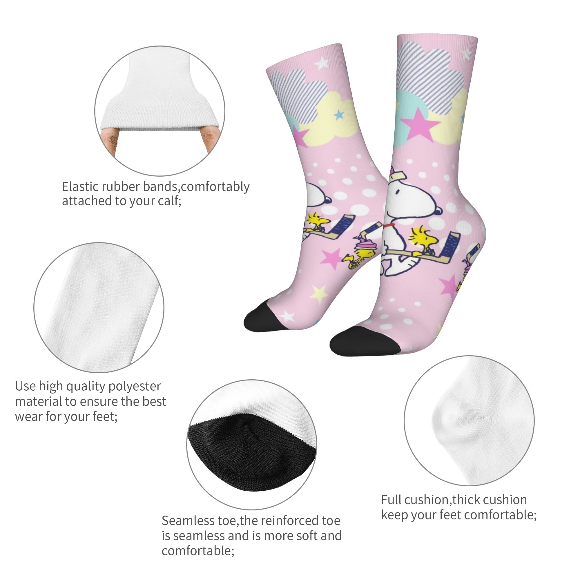 Cartoon Cute S-Snoopys Socks M - огляд і ціна Men'S Fashion Youtube