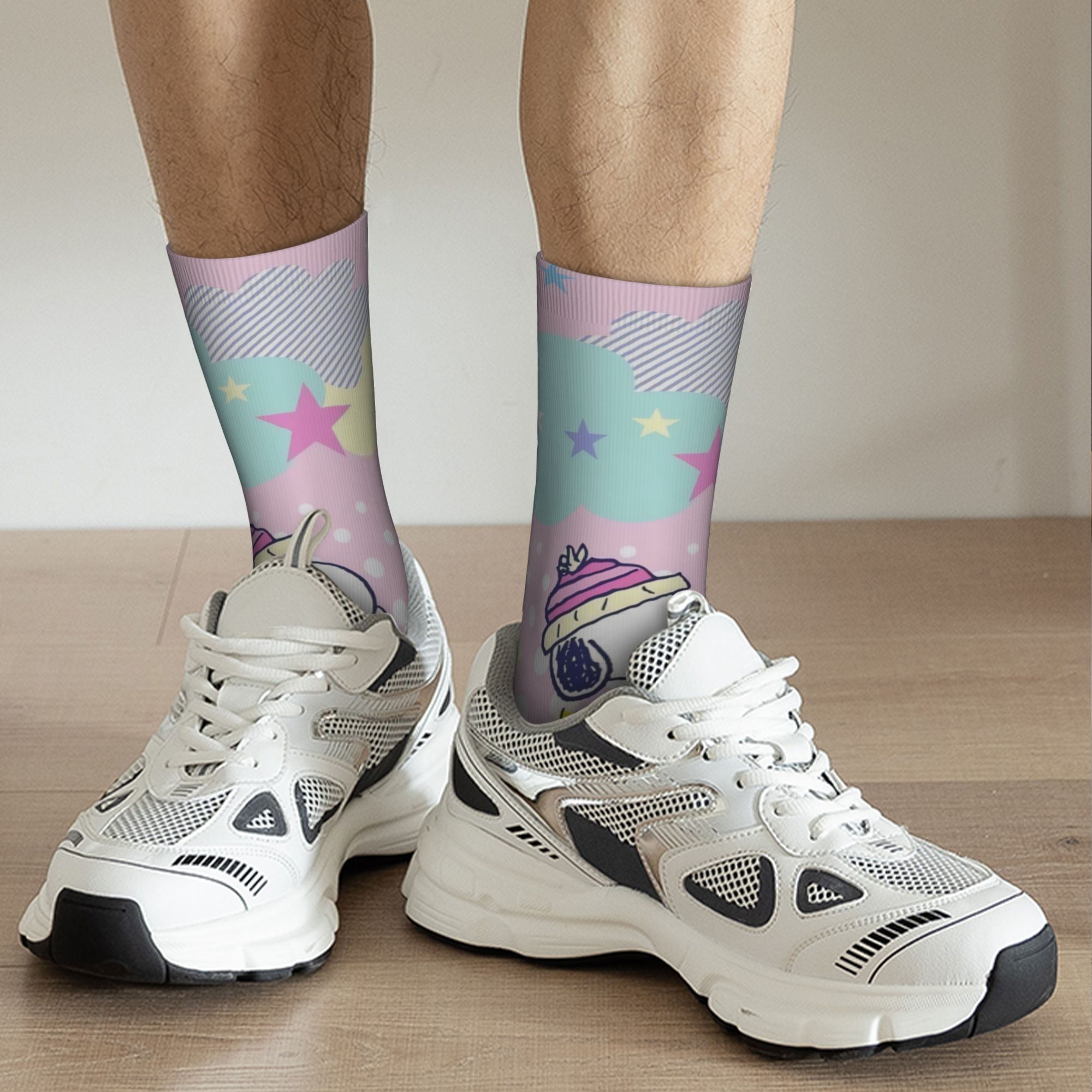 Cartoon Cute S-Snoopys Socks M - огляд і ціна Men'S Fashion Youtube