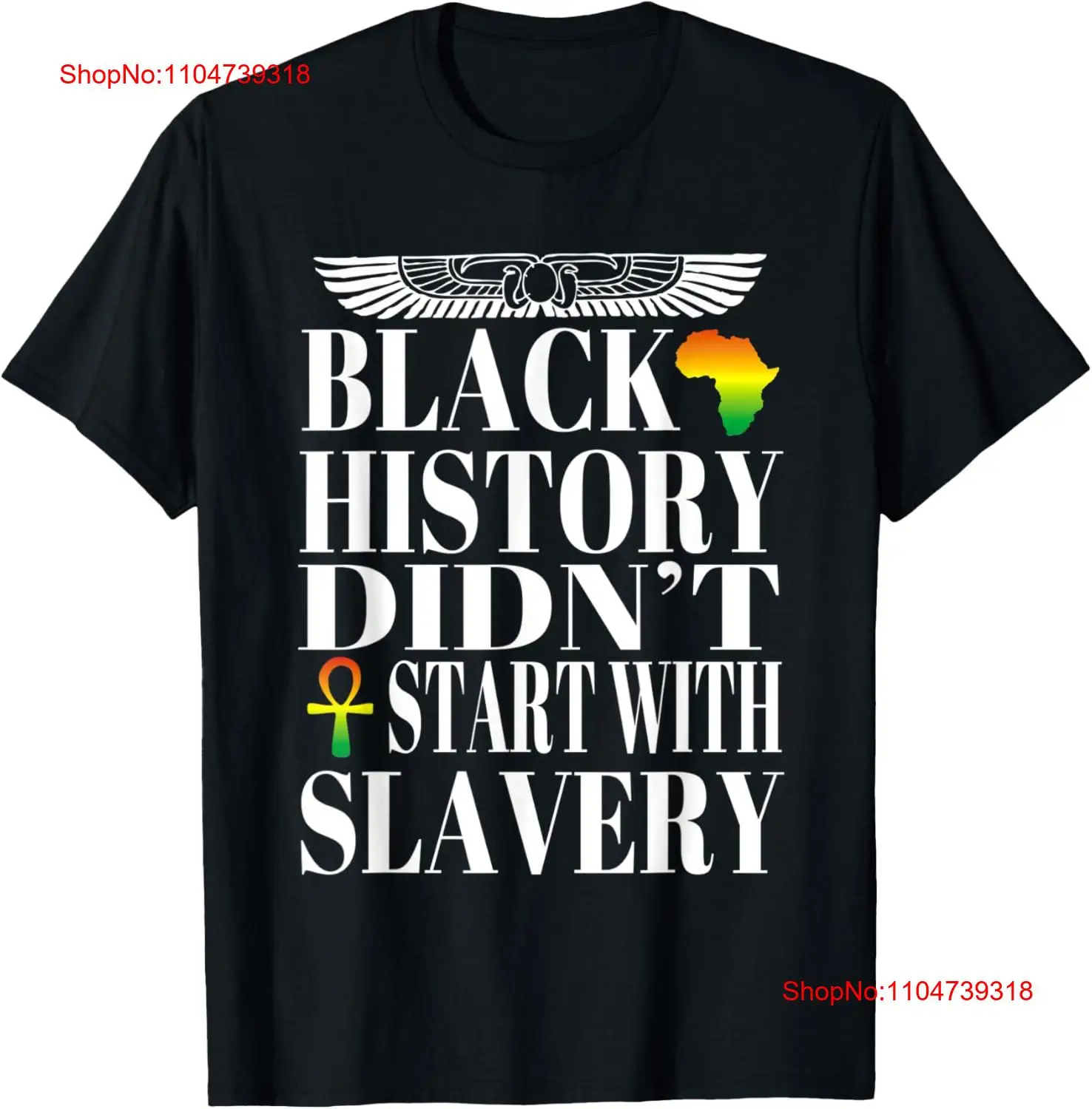 Black History Didn't Start Wit - огляд і ціна Men'S Fashion History